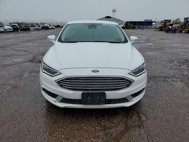 3FA6P0LUXJR171611 - 2018 FORD FUSION SE HYBRID WHITE photo 5