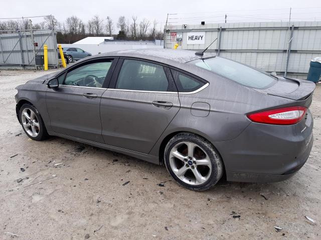 1FA6P0HD0E5378445 - 2014 FORD FUSION SE GRAY photo 2