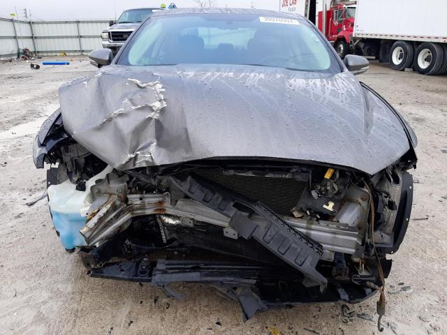 1FA6P0HD0E5378445 - 2014 FORD FUSION SE GRAY photo 5