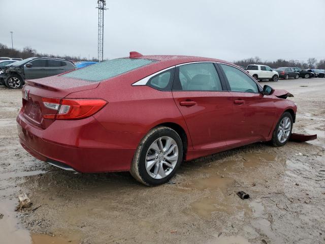 1HGCV1F12LA023543 - 2020 HONDA ACCORD LX RED photo 3