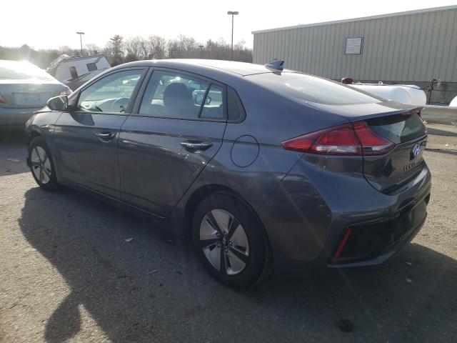 KMHC65LC2KU179972 - 2019 HYUNDAI IONIQ BLUE GRAY photo 2