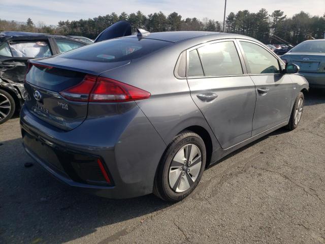 KMHC65LC2KU179972 - 2019 HYUNDAI IONIQ BLUE GRAY photo 3