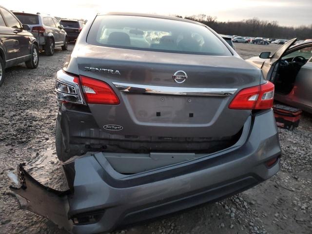 3N1AB7AP5KY457451 - 2019 NISSAN SENTRA S GRAY photo 6