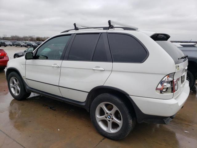 5UXFA53583LV88503 - 2003 BMW X5 3.0I WHITE photo 2