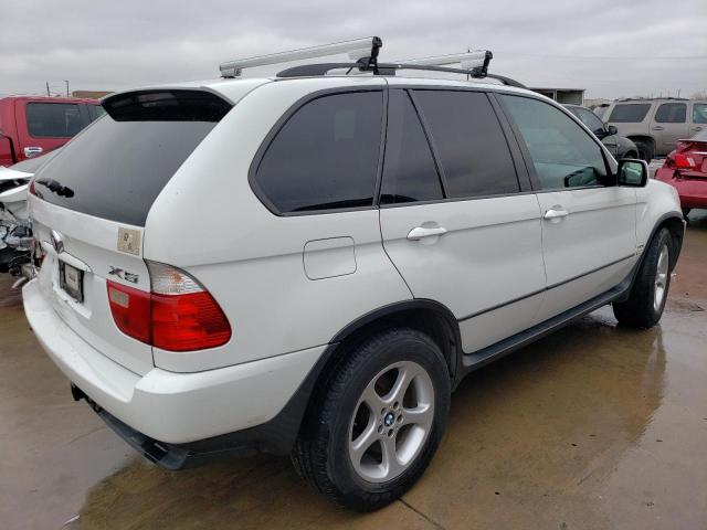 5UXFA53583LV88503 - 2003 BMW X5 3.0I WHITE photo 3