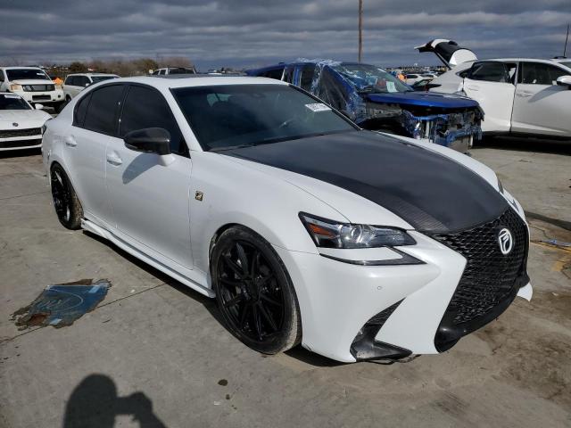 JTHBZ1BL7KA018406 - 2019 LEXUS GS 350 BASE WHITE photo 4