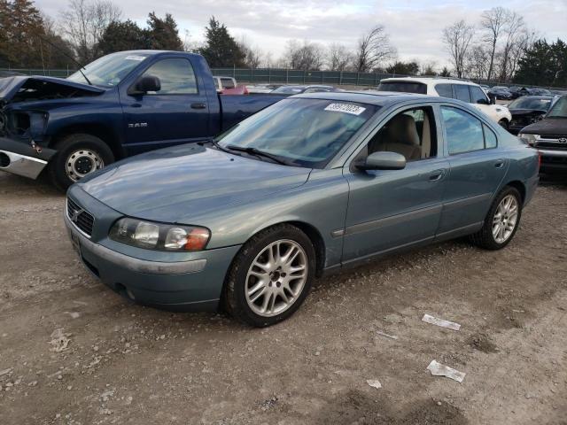 YV1RS59V742407332 - 2004 VOLVO S60 2.5T TEAL photo 1