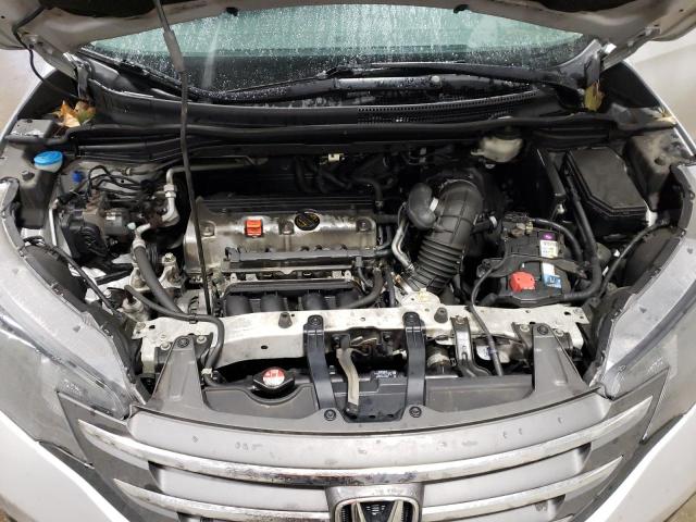 2HKRM4H7XDH603356 - 2013 HONDA CR-V EXL SILVER photo 11