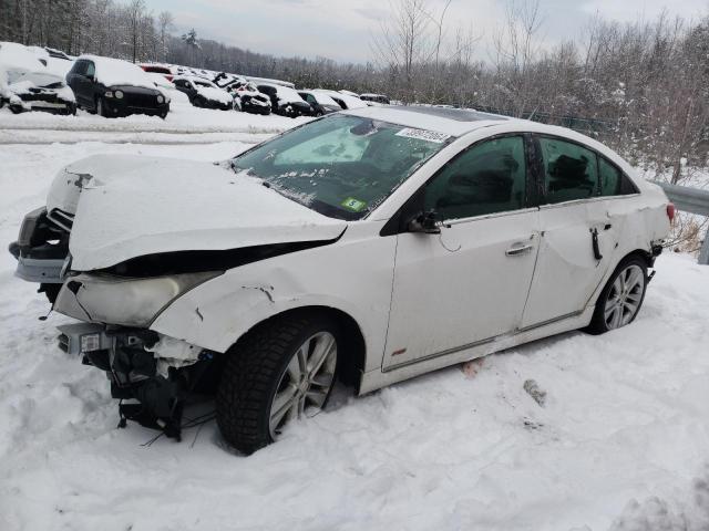 1G1PG5SB9D7222323 - 2013 CHEVROLET CRUZE LTZ WHITE photo 1