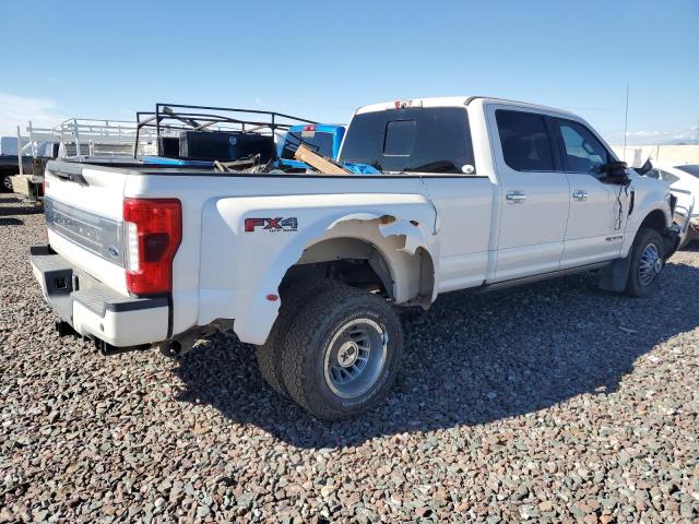 1FT8W3DTXJEB09982 - 2018 FORD F350 SUPER DUTY WHITE photo 3