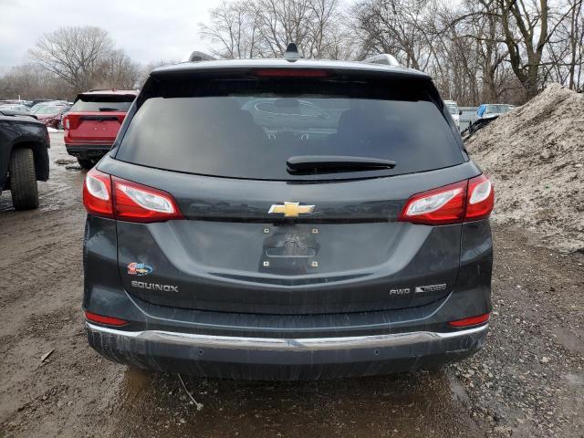 2GNAXVEV7J6103269 - 2018 CHEVROLET EQUINOX PREMIER GRAY photo 6