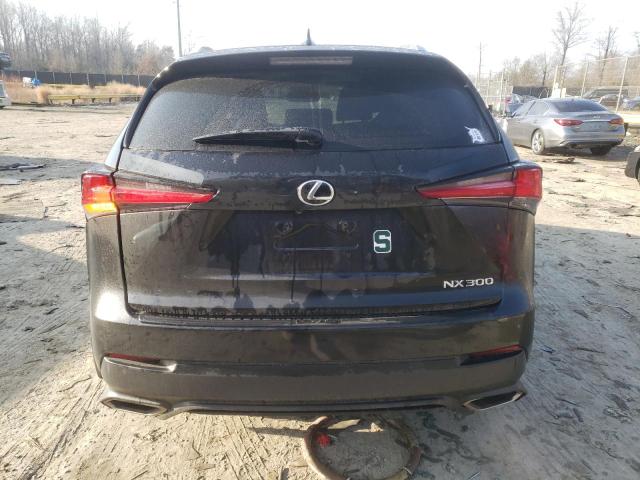JTJBARBZ7J2167481 - 2018 LEXUS NX 300 BASE შავი ფოტო 6