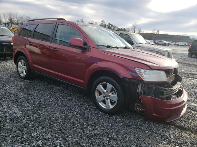 3D4PG1FG2BT506183 - 2011 DODGE JOURNEY MAINSTREET MAROON photo 4