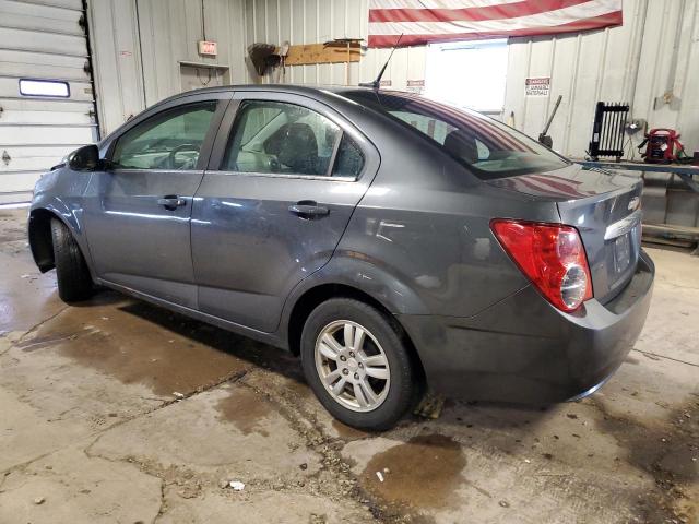 1G1JC5SH6D4240981 - 2013 CHEVROLET SONIC LT GRAY photo 2