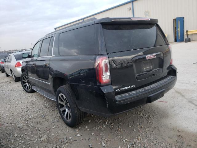 1GKS2GKC8HR366724 - 2017 GMC YUKON XL K1500 SLT BLACK photo 2