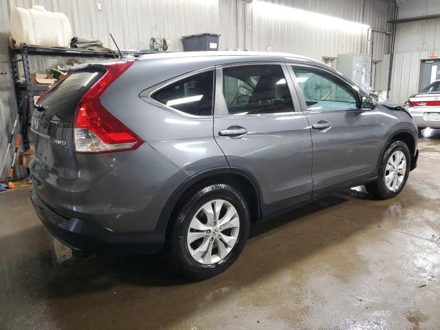 2HKRM4H79EH699238 - 2014 HONDA CR-V EXL GRAY photo 3