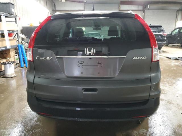 2HKRM4H79EH699238 - 2014 HONDA CR-V EXL GRAY photo 6