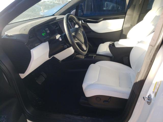 5YJXCBE22JF114273 - 2018 TESLA MODEL X WHITE photo 7