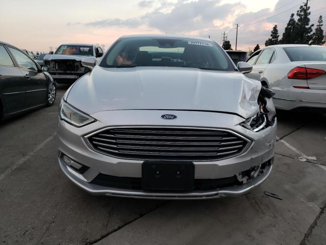 3FA6P0LU6HR149423 - 2017 FORD FUSION SE HYBRID SILVER photo 5