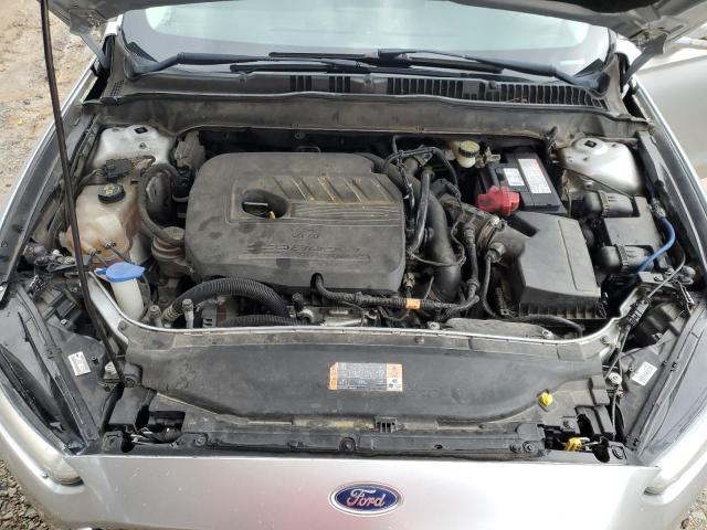 3FA6P0HD1ER154548 - 2014 FORD FUSION SE SILVER photo 11