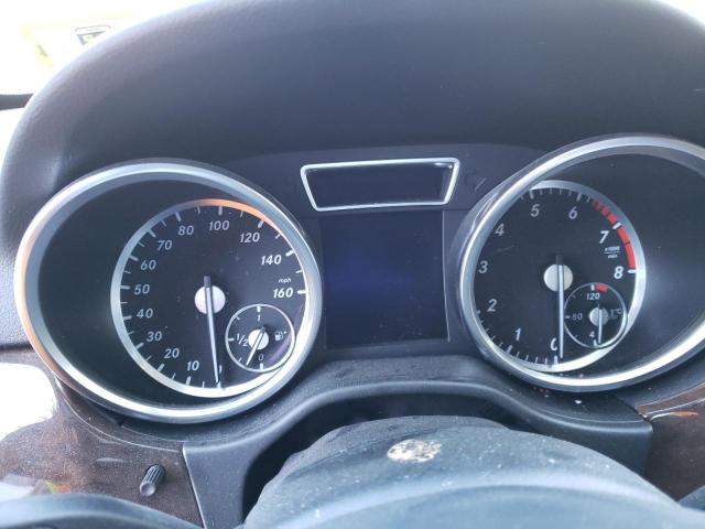 4JGDA5HB4FA521111 - 2015 MERCEDES-BENZ ML 350 4MATIC WHITE photo 9