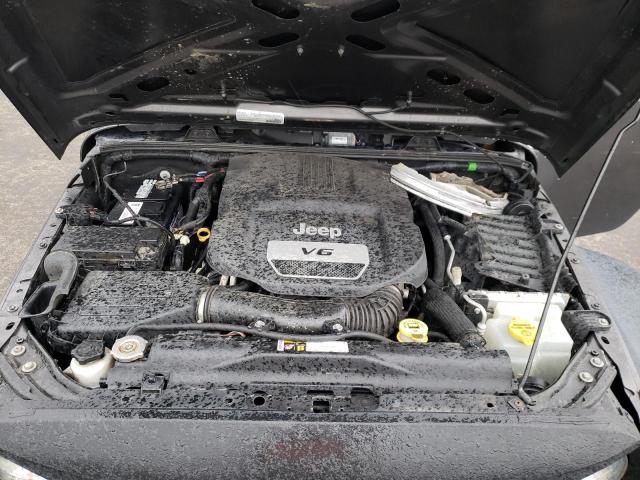 1C4HJWDG8GL338829 - 2016 JEEP WRANGLER U SPORT ნაცრისფერი ფოტო 11
