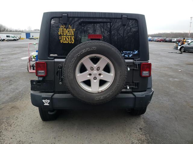 1C4HJWDG8GL338829 - 2016 JEEP WRANGLER U SPORT ნაცრისფერი ფოტო 6