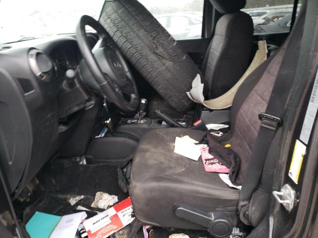 1C4HJWDG8GL338829 - 2016 JEEP WRANGLER U SPORT ნაცრისფერი ფოტო 7