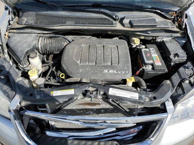 2C4RC1BG7CR282579 - 2012 CHRYSLER TOWN & COU TOURING ვერცხლისფერი ფოტო 12