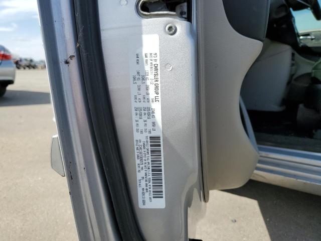 2C4RC1BG7CR282579 - 2012 CHRYSLER TOWN & COU TOURING ვერცხლისფერი ფოტო 13