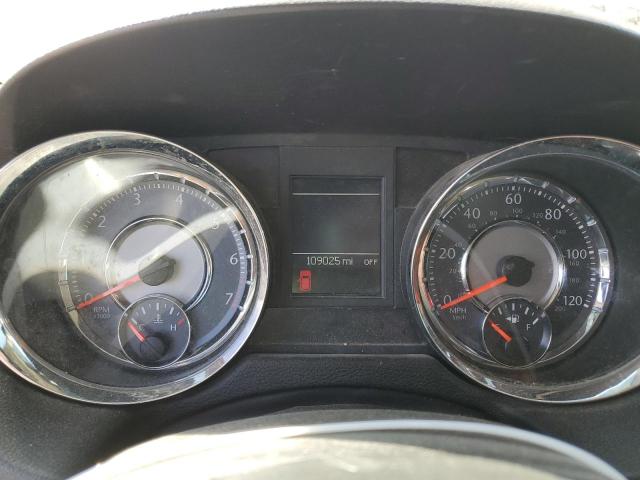 2C4RC1BG7CR282579 - 2012 CHRYSLER TOWN & COU TOURING ვერცხლისფერი ფოტო 9