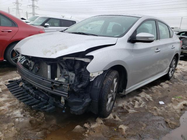 3N1AB7AP2FY342361 - 2015 NISSAN SENTRA S SILVER photo 1