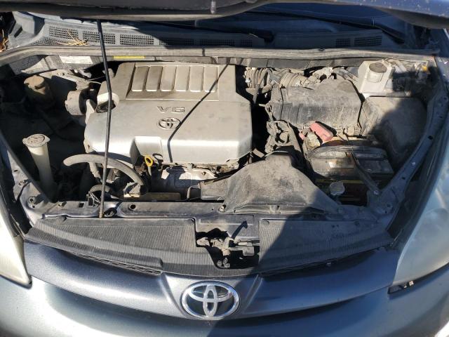 5TDZK23CX8S195004 - 2008 TOYOTA SIENNA CE GRAY photo 12