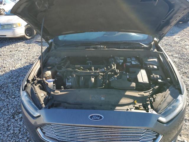 3FA6P0H70ER133331 - 2014 FORD FUSION SE GRAY photo 11