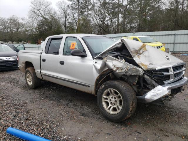 1B7GL2AN41S124788 - 2001 DODGE DAKOTA QUAD SILVER photo 4