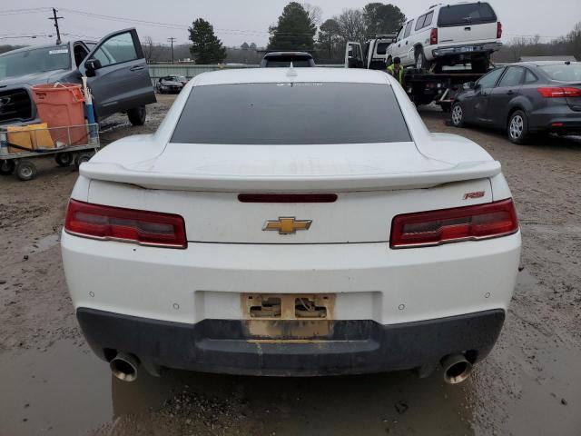 2G1FF1E35F9261617 - 2015 CHEVROLET CAMARO LT WHITE photo 6