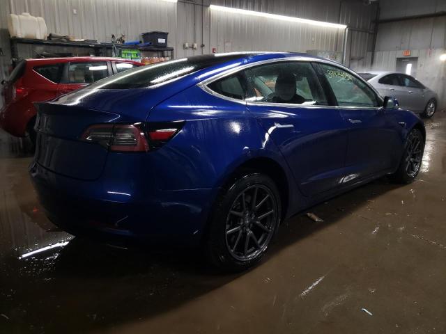 5YJ3E1EA6KF484394 - 2019 TESLA MODEL 3 BLUE photo 3