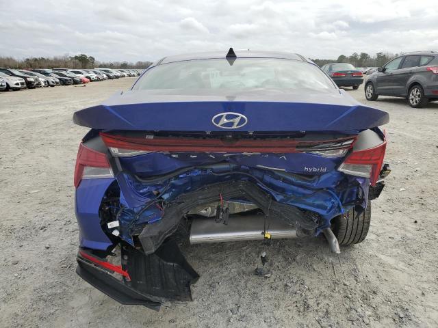 KMHLN4AJ5PU080570 - 2023 HYUNDAI ELANTRA LIMITED BLUE photo 6