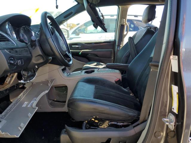 2C4RDGCGXJR267036 - 2018 DODGE GRAND CARA SXT GRAY photo 7