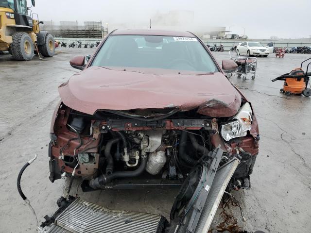 1G1PC5SB3D7100133 - 2013 CHEVROLET CRUZE LT MAROON photo 5