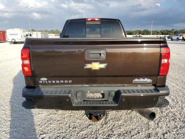 1GC1KXEY2JF229932 - 2018 CHEVROLET SILVERADO BROWN photo 6