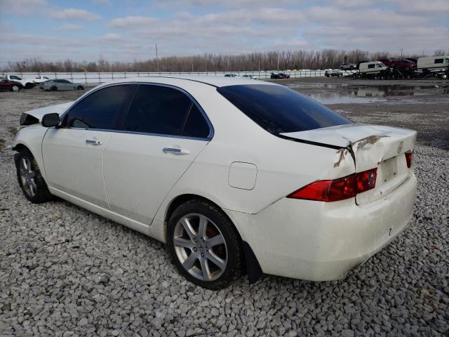 JH4CL96894C037394 - 2004 ACURA TSX WHITE photo 2