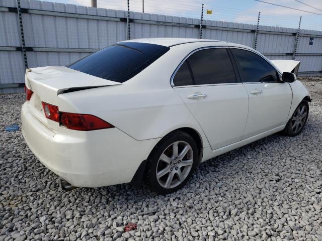 JH4CL96894C037394 - 2004 ACURA TSX WHITE photo 3