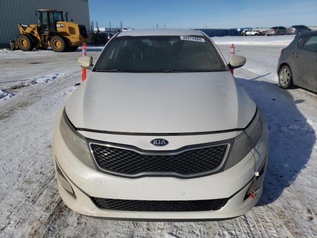 KNAGM4A7XF5550949 - 2015 KIA OPTIMA LX WHITE photo 5