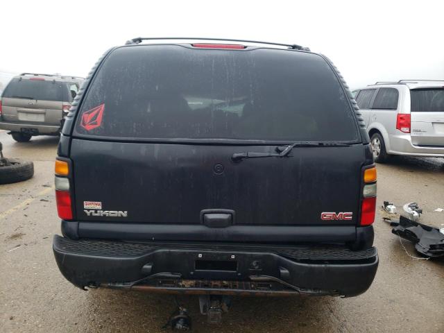 1GKEK63U54J284960 - 2004 GMC YUKON DENALI BLACK photo 6