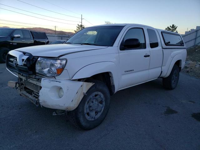 5TEUU42N66Z159636 - 2006 TOYOTA TACOMA ACCESS CAB WHITE photo 1