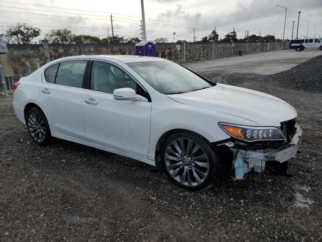 JH4KC1F54GC001913 - 2016 ACURA RLX TECH WHITE photo 4