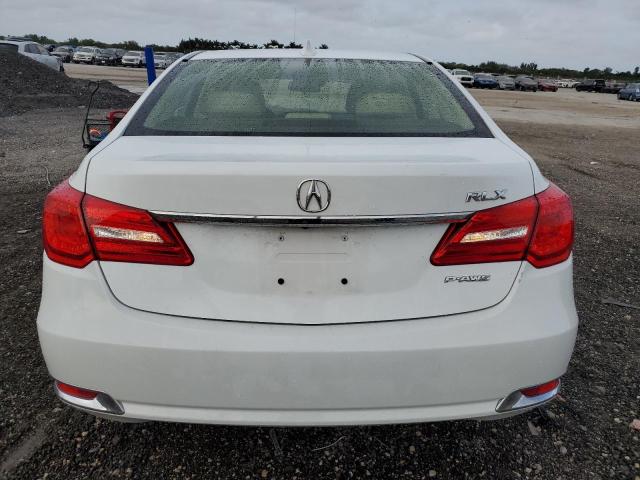 JH4KC1F54GC001913 - 2016 ACURA RLX TECH WHITE photo 6