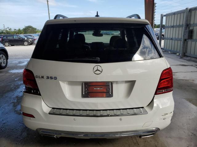 WDCGG5HBXFG354602 - 2015 MERCEDES-BENZ GLK 350 WHITE photo 6