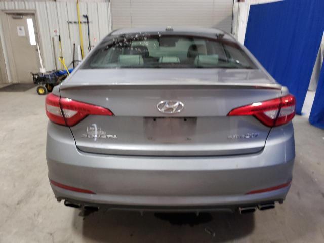 5NPE34AB7FH085774 - 2015 HYUNDAI SONATA SPORT SILVER photo 6